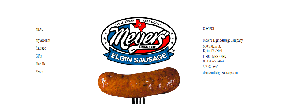 Meyer's Elgin Sausage Official Logo